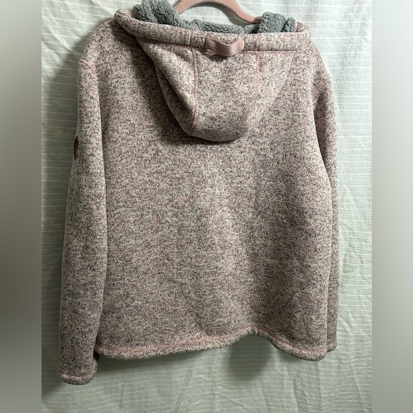 FREE COUNTRY Women's Walnut Jacket Coat Jacket Plush Fleece Sherpa Size XXL - Picture 8 of 8